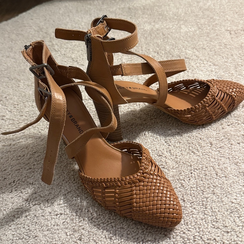 Lucky Brand Mollwin Strappy Women's Shoes 7M